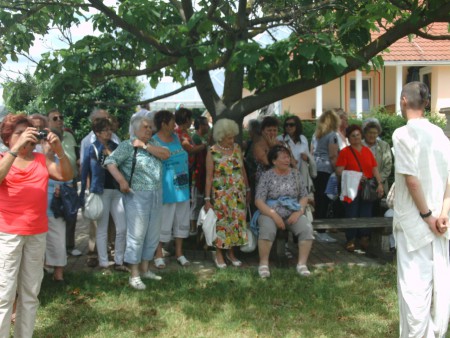 Somogyvámoson,a Krisna- völgyben