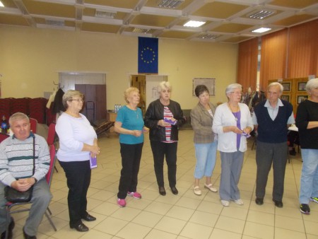 Névnapi ünneplés a Senior Centerben